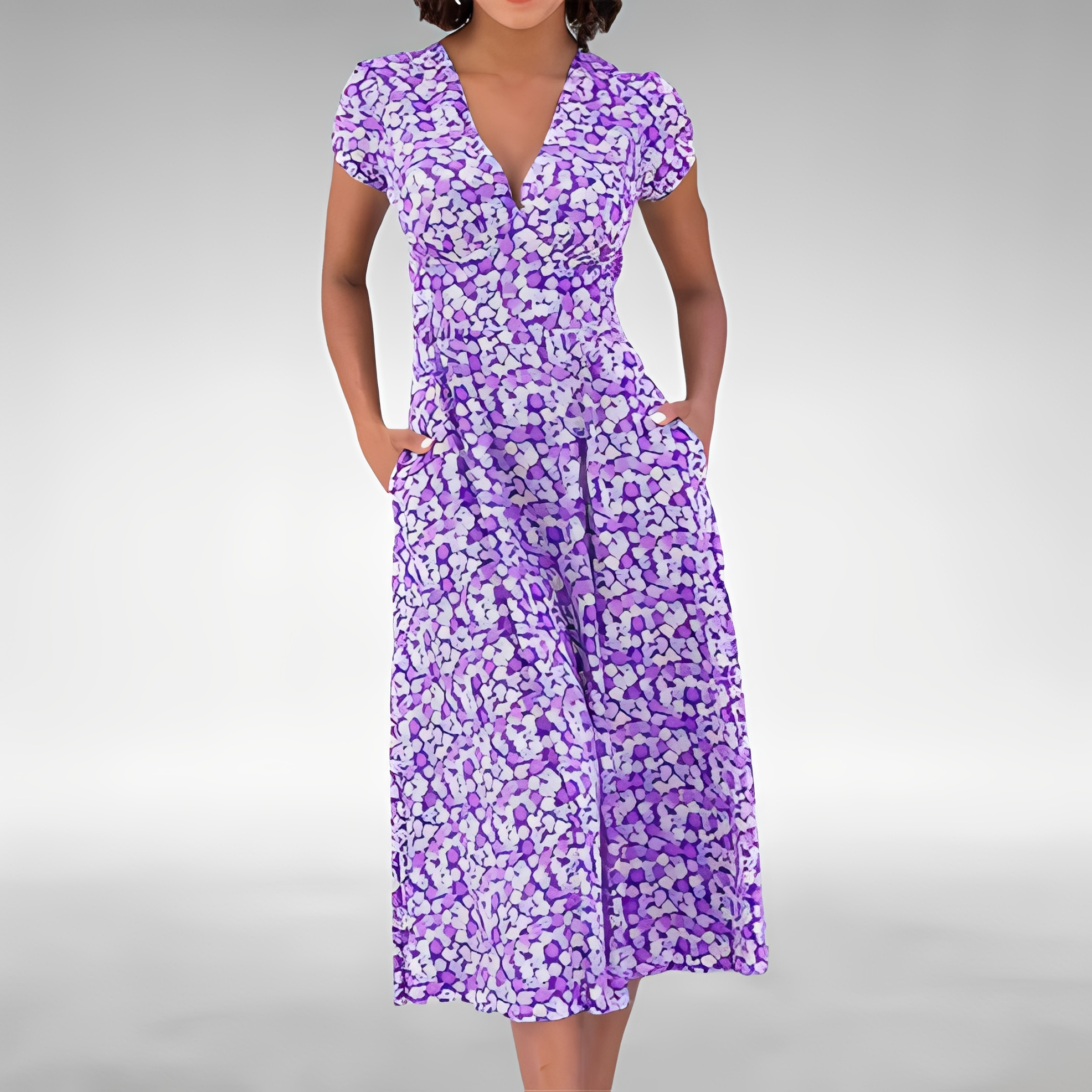 Althina - Robe fluide et élégante pour femme