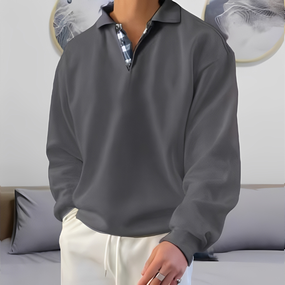 Colsen - Sweat moderne avec zip pour hommes