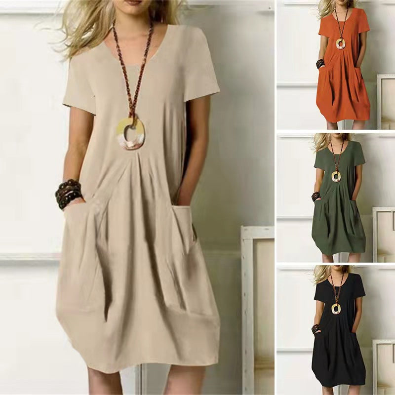 Antje - Knee-length dress for women
