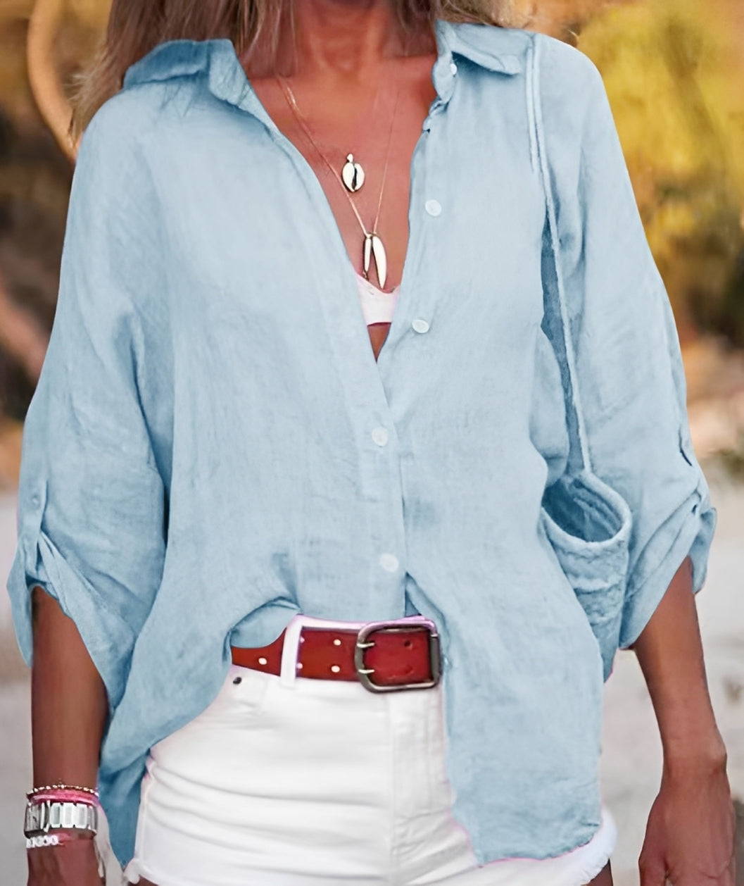 Joyce - Blouse large et décontractée pour femmes