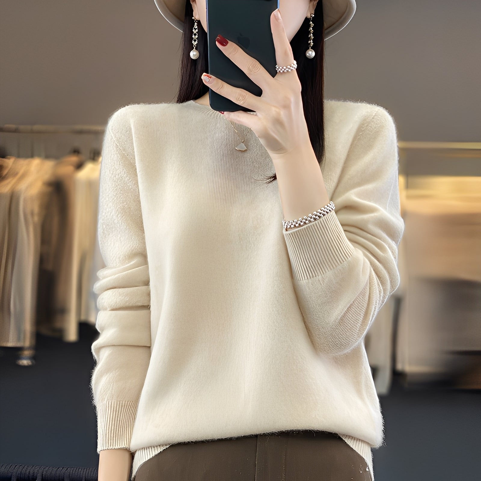 Cheyanne - Pull Raffiné et Doux pour Femme