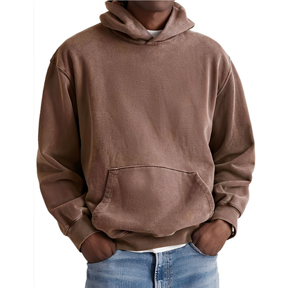 Reynard - Sweat à capuche homme large et traditionnel