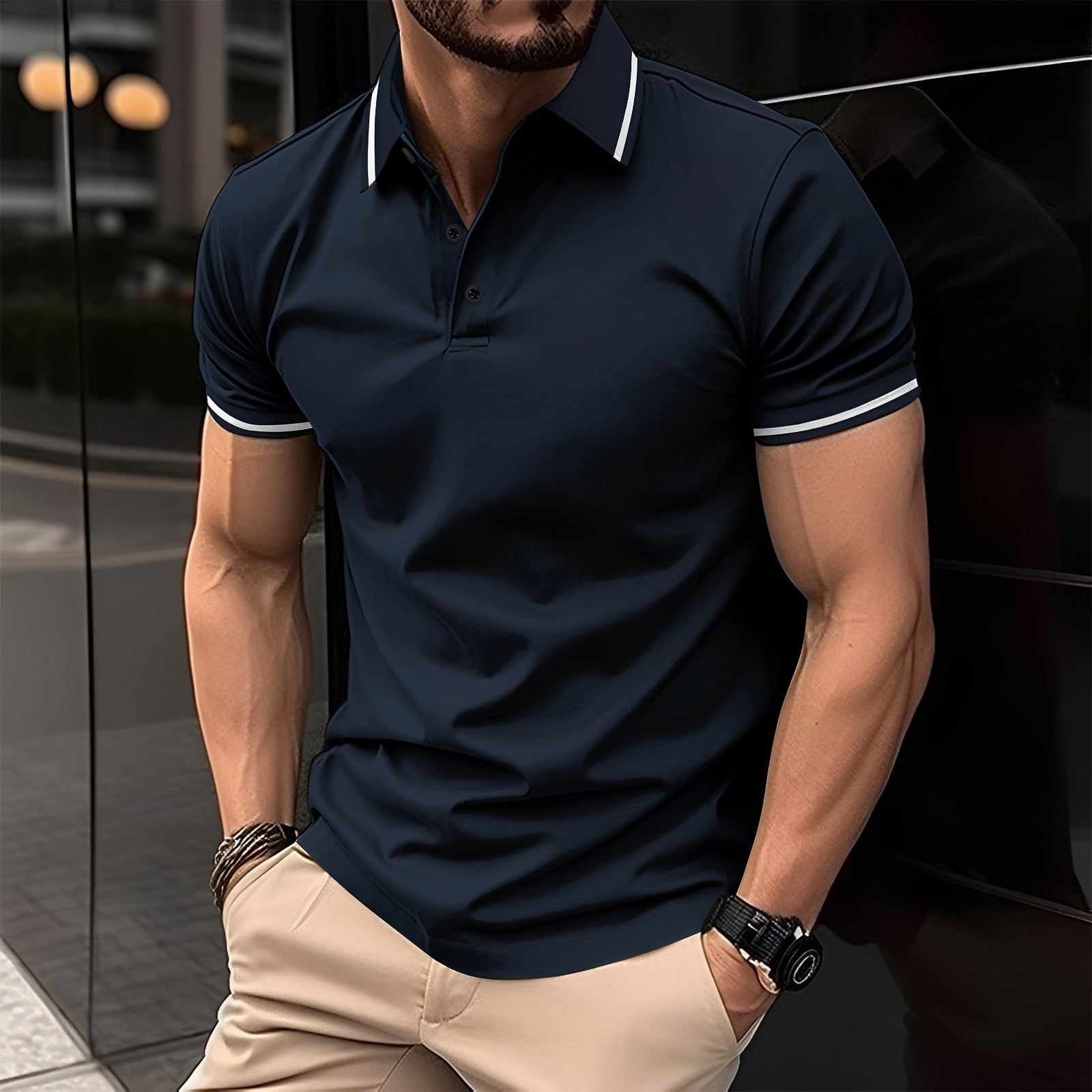 Frank - Polo avec col élégant