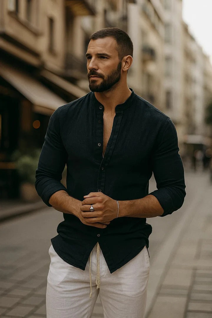 Blaese - Chemise Relax à Manches 3/4