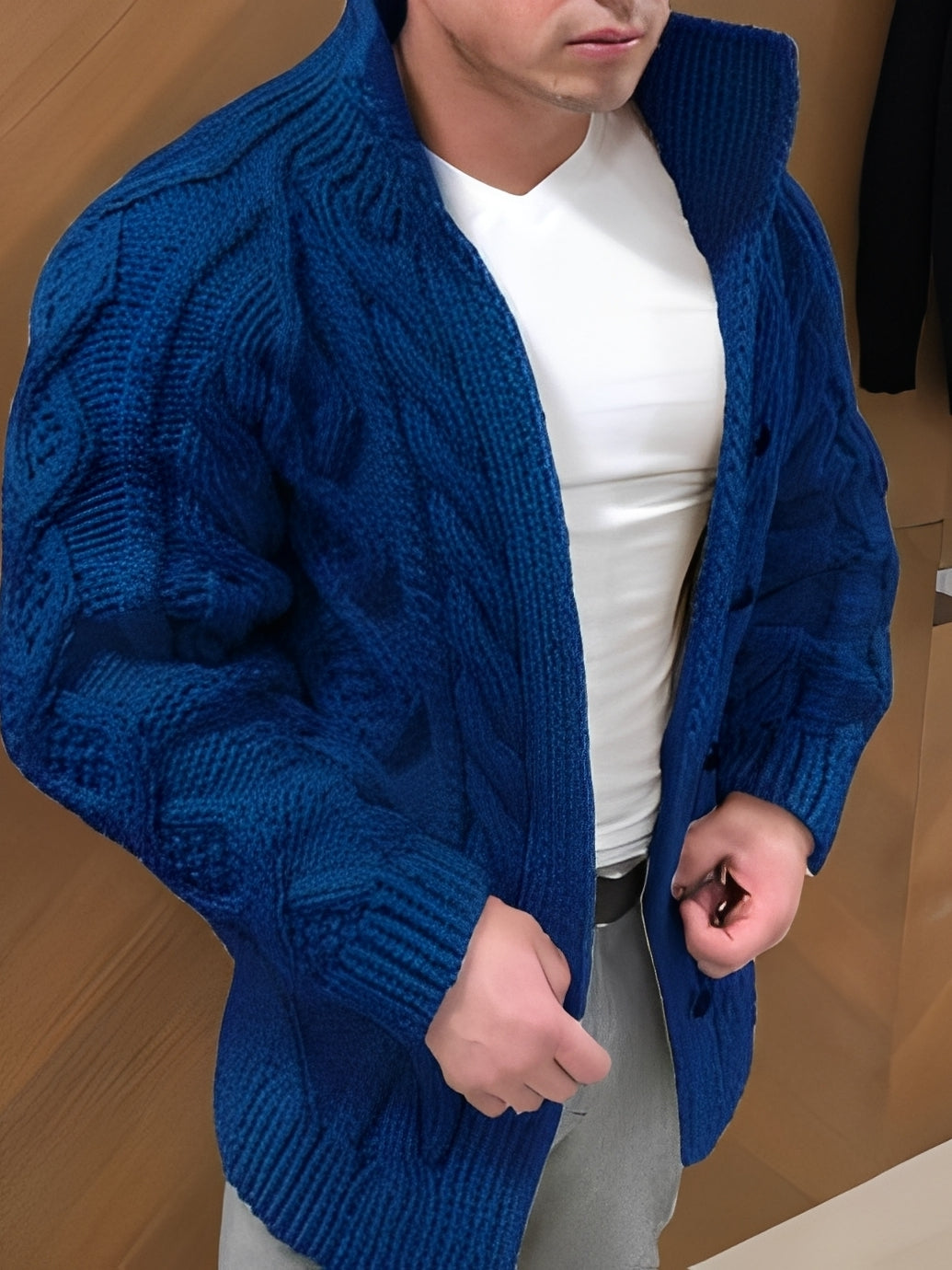 Donovan - Beau cardigan chaud pour hommes
