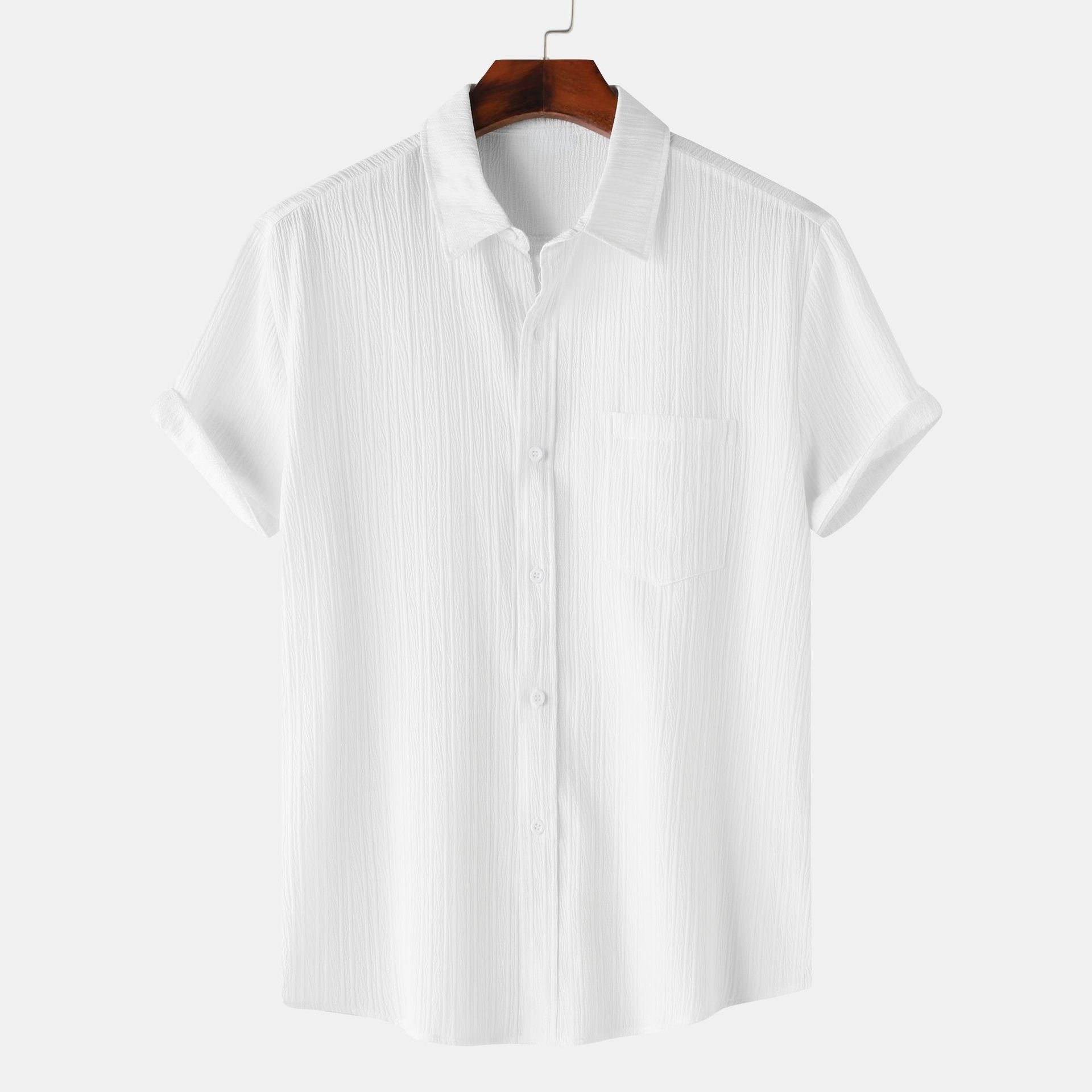 Jakub - Chemise Détendue à Manches Courtes