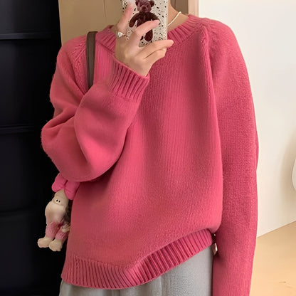 Roxanna - Pull large basique pour femmes