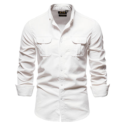 Colbert - Chemise à Manches Longues Essentielle pour Hommes
