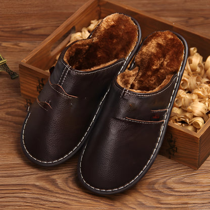 Xavier - Sandales chaudes en coton pour hommes