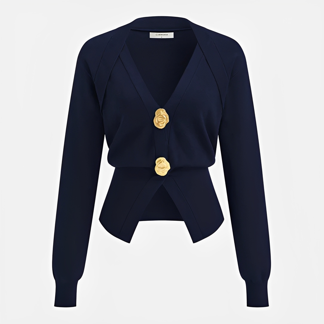 Kisha - Gilet Chic au Col en V