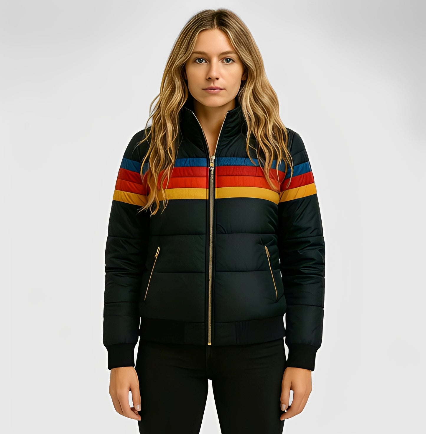 Hesterr - Manteau à capuche en peluche pour femmes