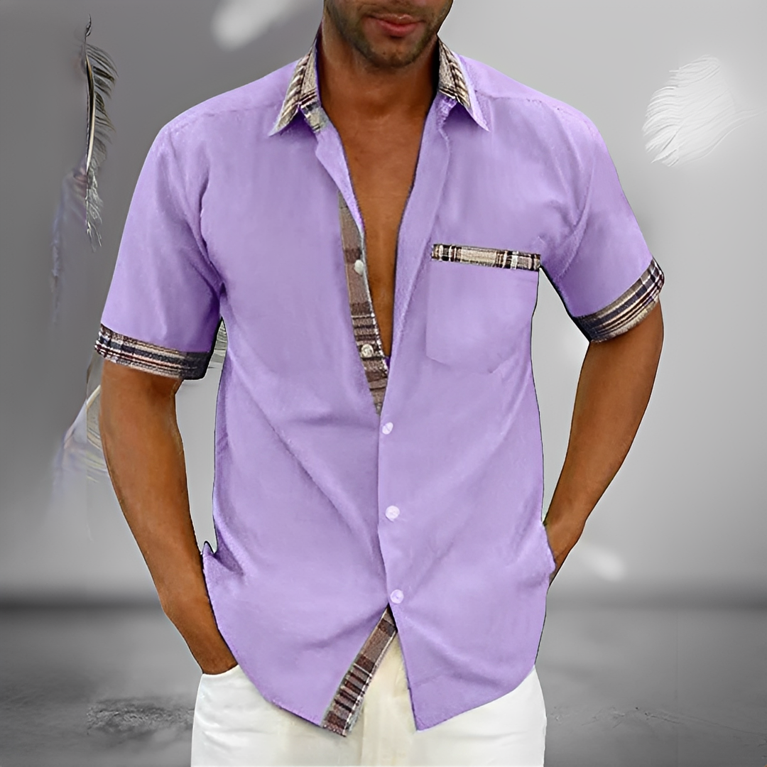 Henrick - Une chemise d'été élégante et confortable pour homme