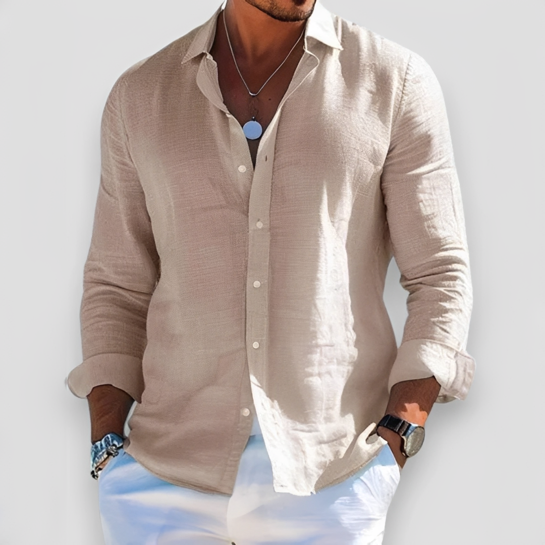 Keanu - Chemise d'été classique pour homme