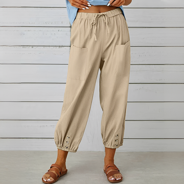 Scarlett - Pantalon confortable à cordon