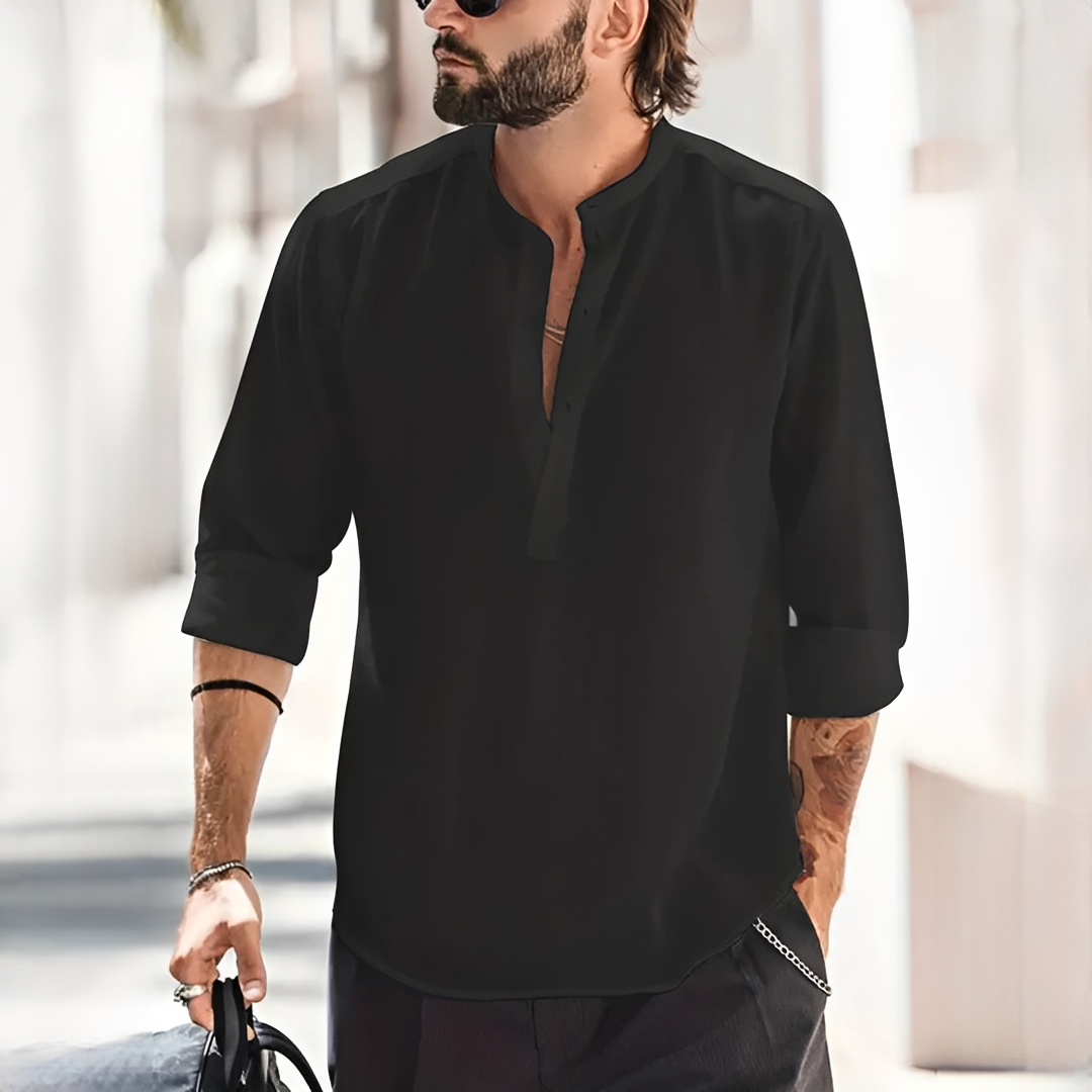 Enrico - Chemise d'été légère et tendance pour homme