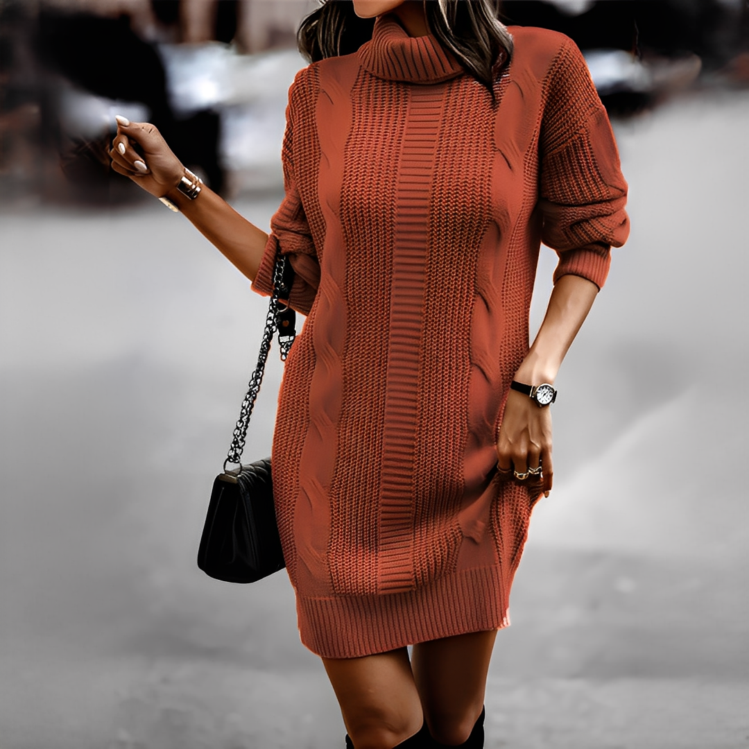 Chenadine - Cozy turtleneck sweater for women, perfect for winter