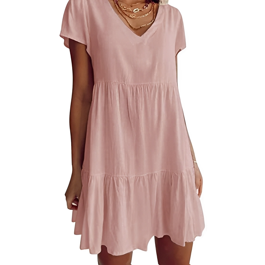 Judith - Mini Robe Décontractée Ample