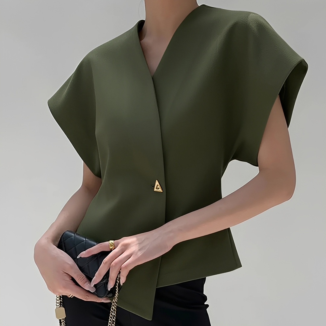 Ariella - Blouse élégante à col en V