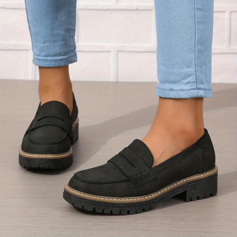 Bethan – Mocassins pour femmes – chic avec semelle épaisse
