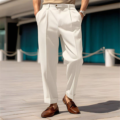 Beckham - Pantalon droit traditionnel pour hommes