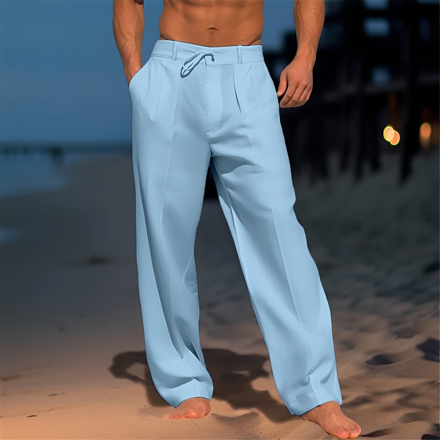Thomas - Pantalon large et confortable pour hommes