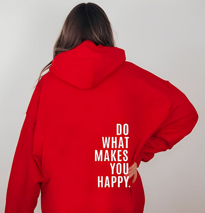 Adrienne - Sweat à capuche élégant avec inscription pour femmes