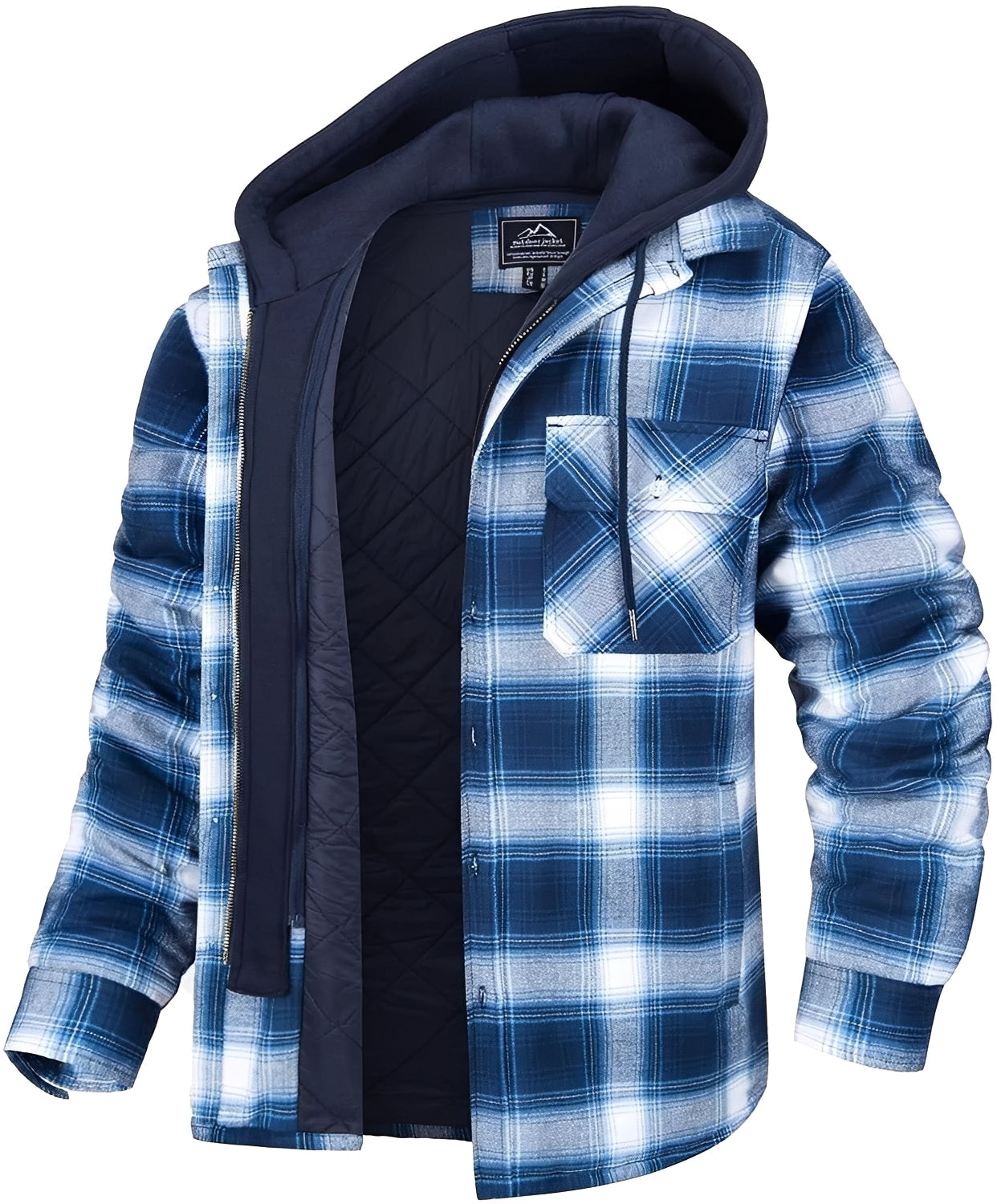 Cole - Veste épaisse à motifs pour hommes