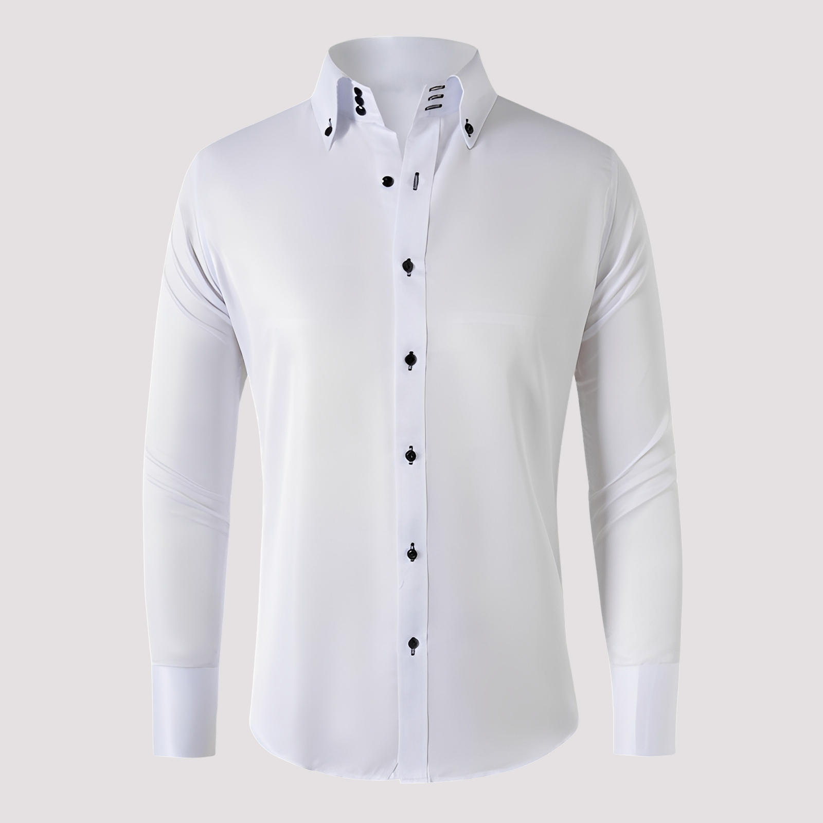 Marco - Chemise relax à manches longues pour hommes