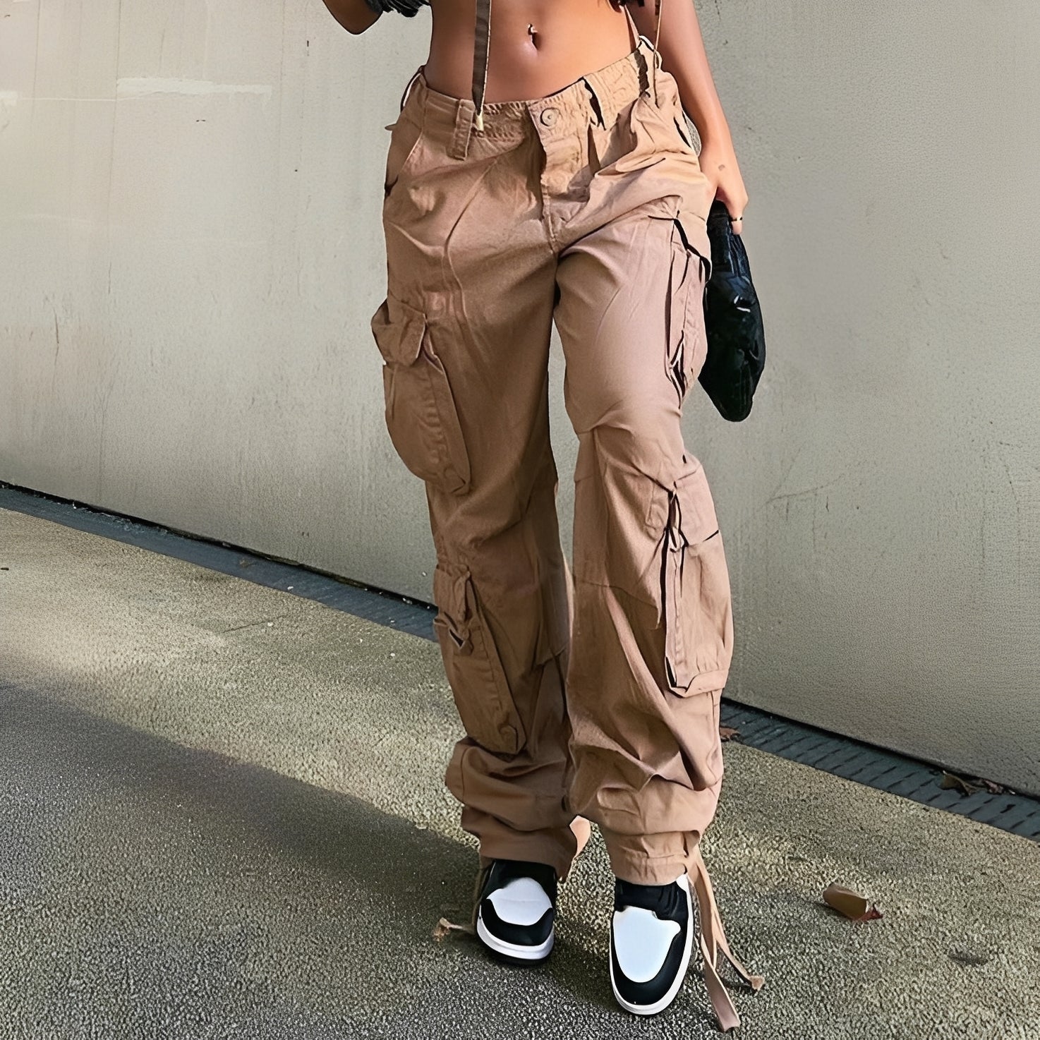 Lauren - Jean cargo tendance pour femmes