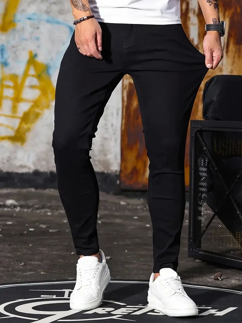 Linford - Jean slim stretch classique pour homme