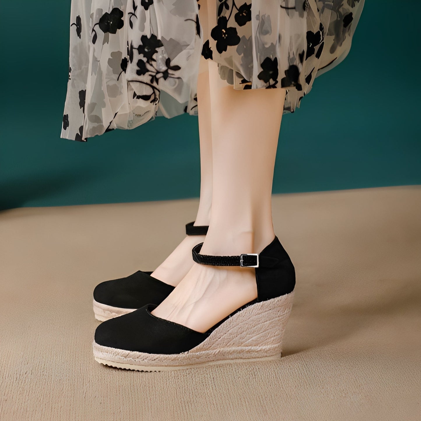 Yasmine - Modische Sandalen mit Keilabsatz für Damen