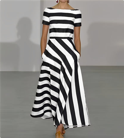 Rebecca - Maxikleid schick in A-Linie für Damen