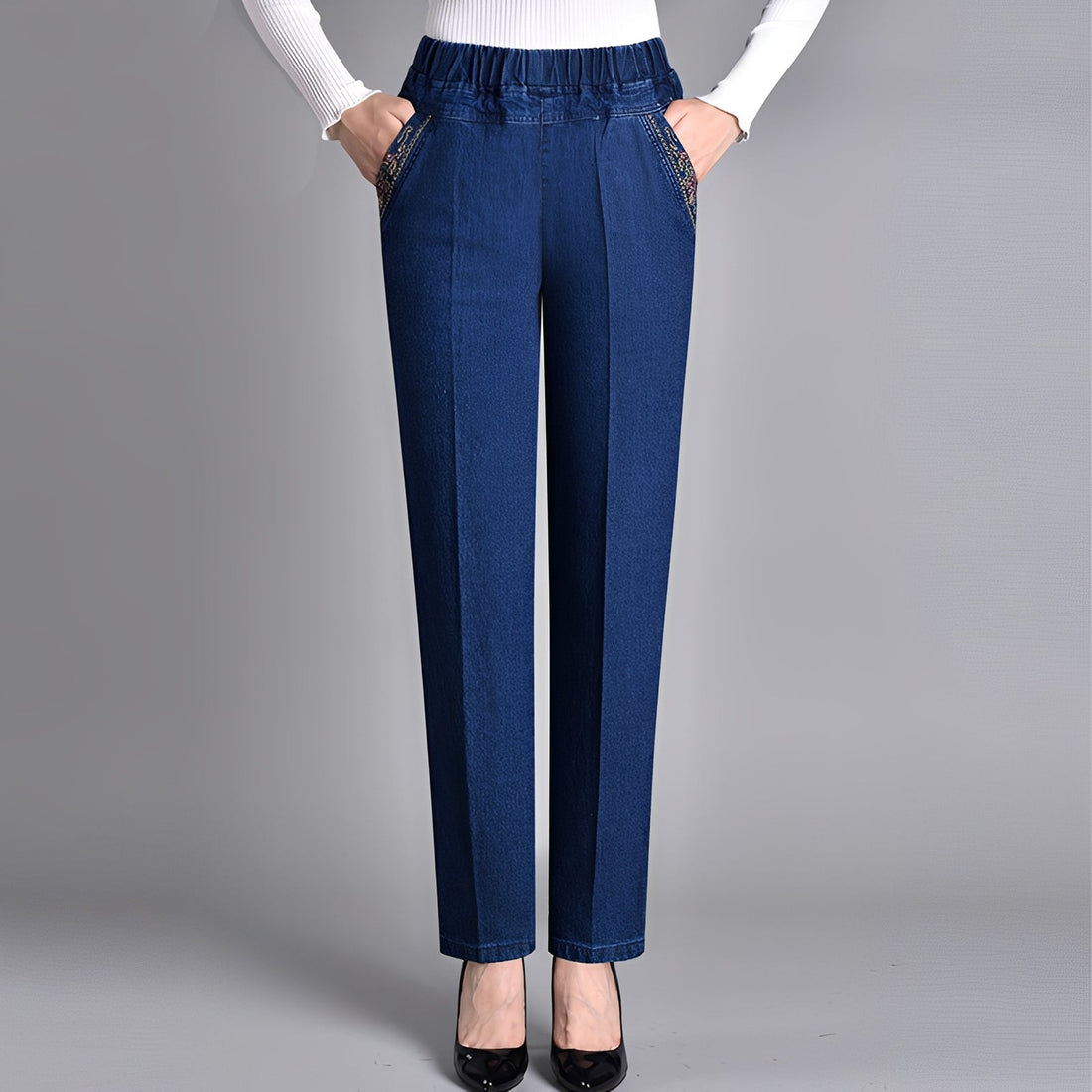 Daniella - Pantalon élégant avec taille extensible