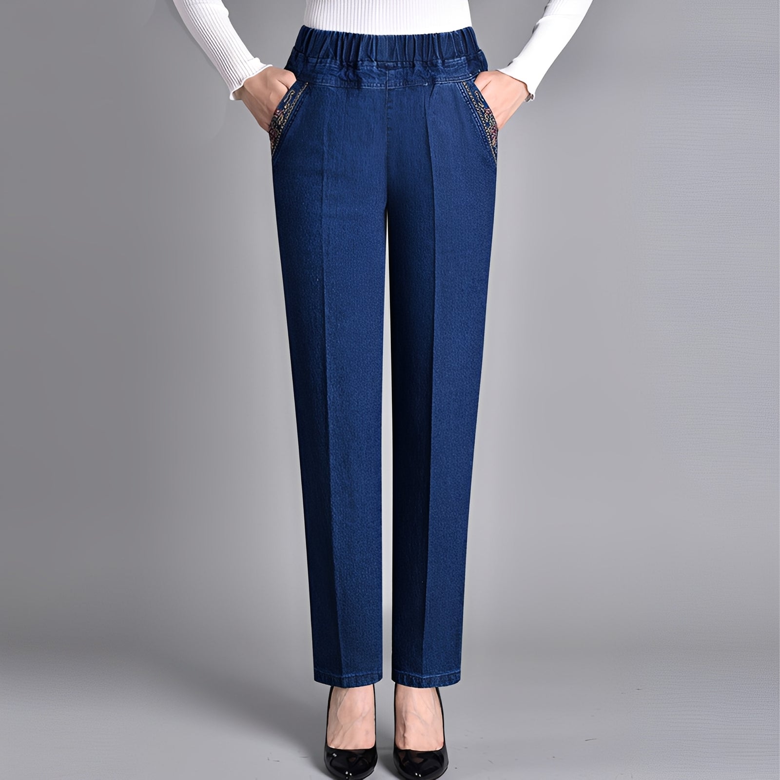 Daniella - Pantalon élégant avec taille extensible