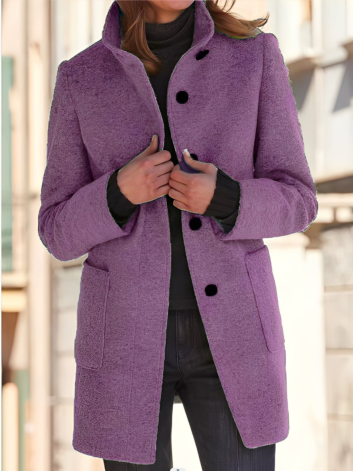 Julissa - Manteau d'hiver chaud avec poche pour femmes