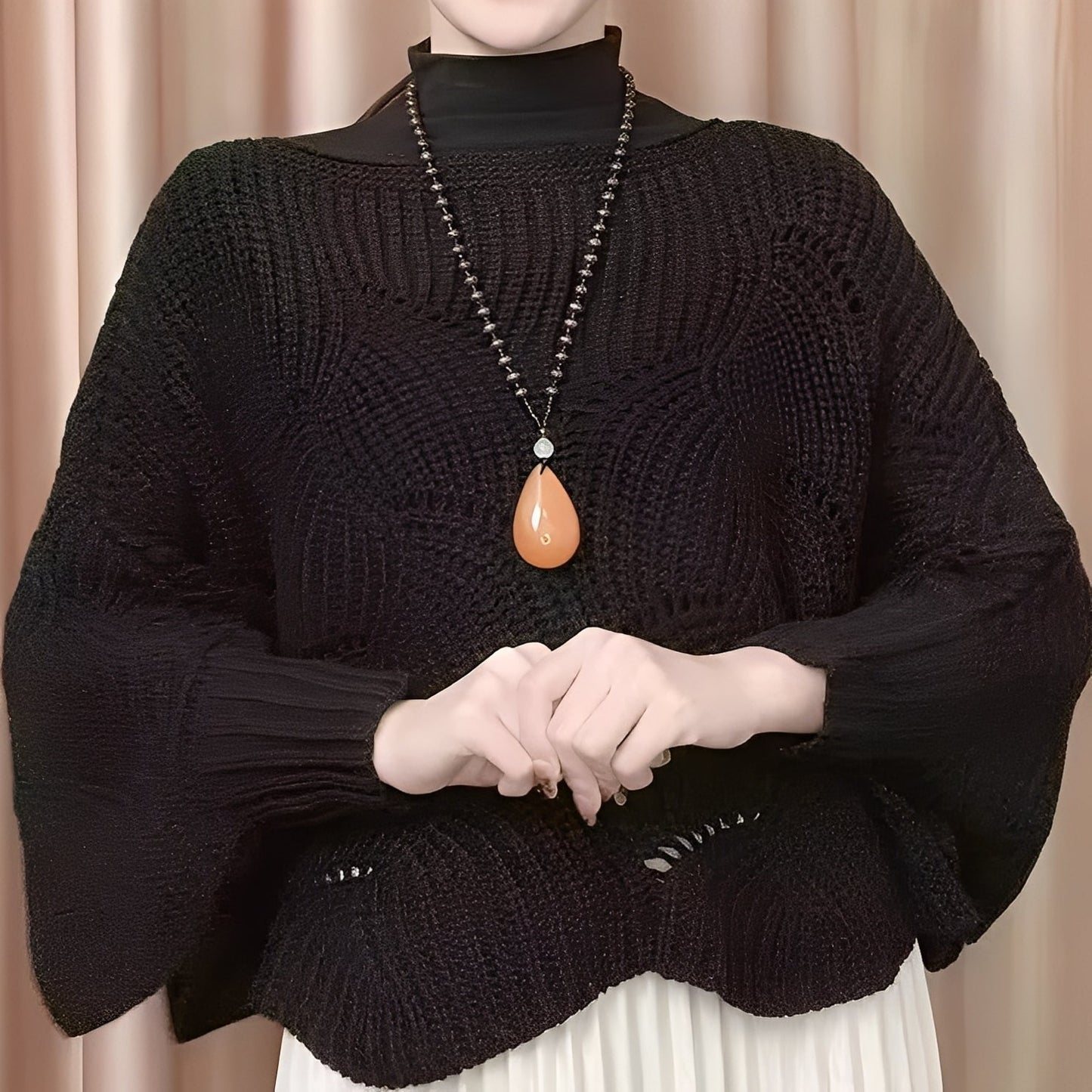 Celestine - Pull thermique pour femmes avec manches amples