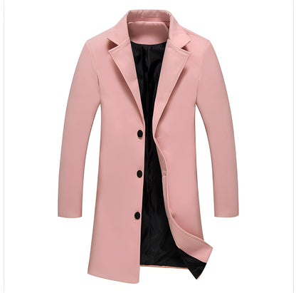 Naomie - Long formal coat for man