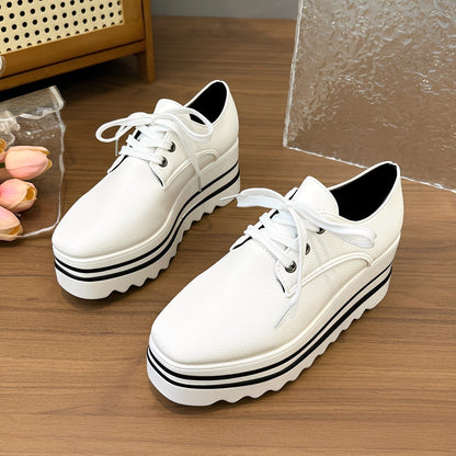 Joanne - Tennis à plateforme tendance avec semelle épaisse pour femmes