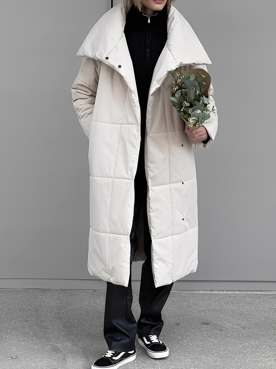 Adaline - Manteau long et chaud matelassé pour femmes