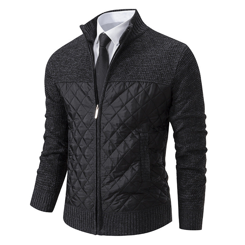 Denton - Blazer en jacquard-twill pour homme, chaud et tendance