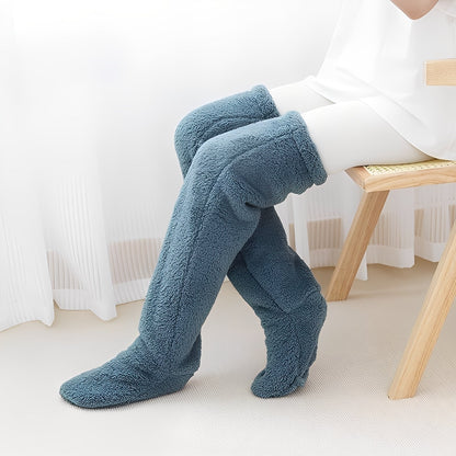 Camellia - Chaussettes longues et chaudes d'hiver pour femmes