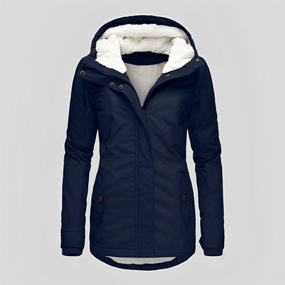 Earleen - Veste chaude en polaire Sherpa pour femmes