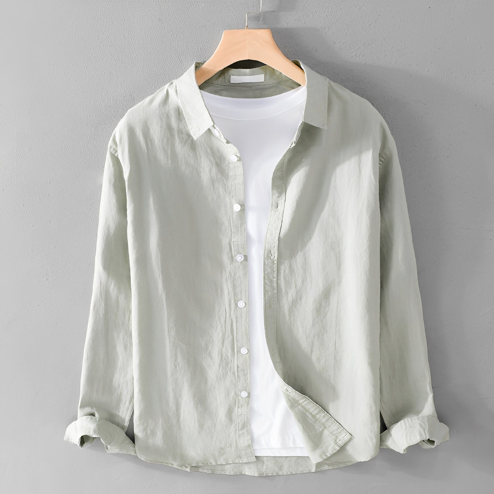 Rupert - Chemise Confort à Manches Longues