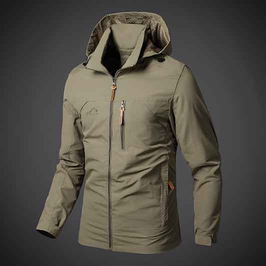 Finnegan - Manteau relax avec capuche pour hommes