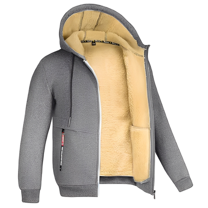 Raphael - Warm, with fleece-lined hood for men