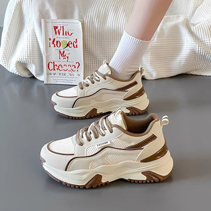 Sophie - Baskets modernes pour femmes avec semelle épaisse