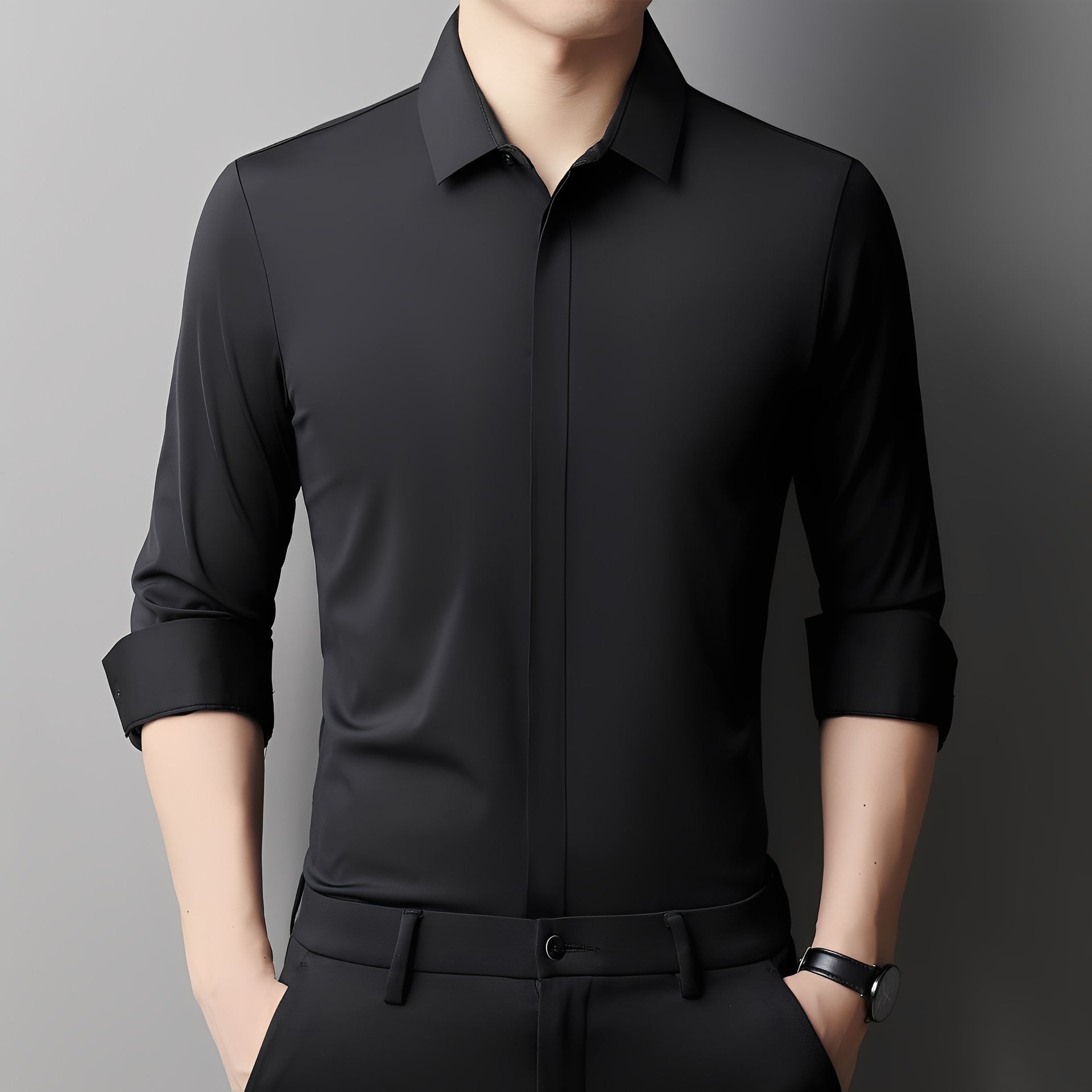 Félix - Chemise stretch infroissable pour homme