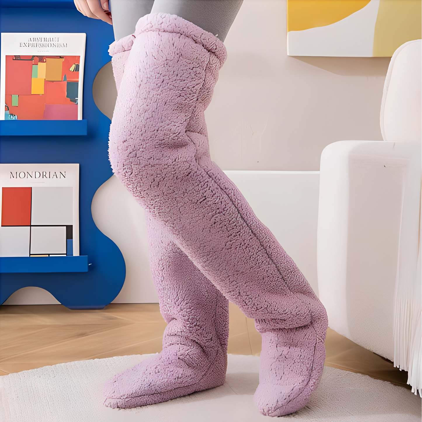 Hayden - Chaussettes chaudes et épaisses pour femmes pour la nuit