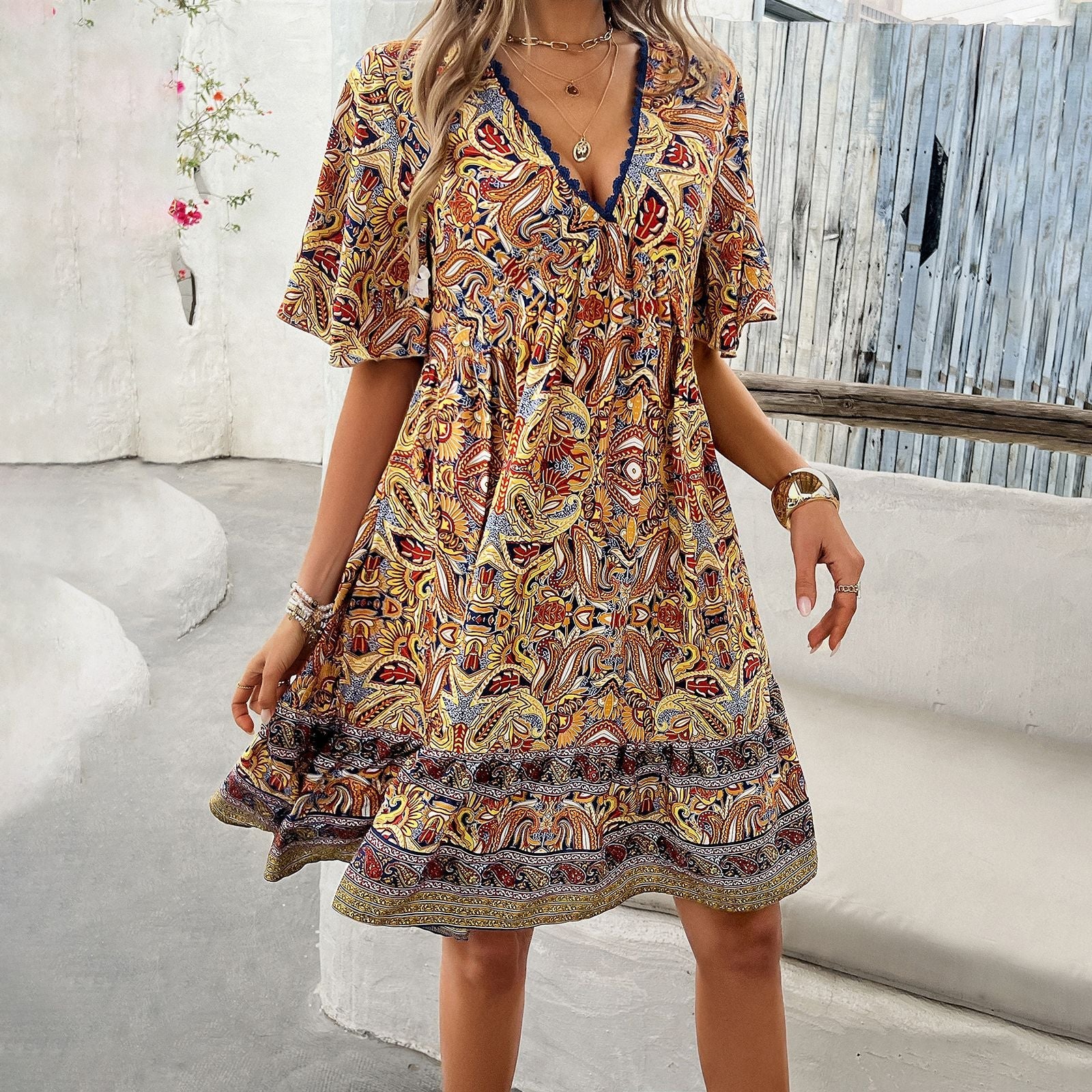 Nicole - Robe élégante et fluide pour femmes