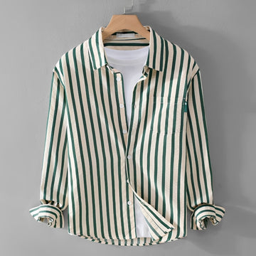 Marvin - Chemise élégante à rayures avec manches longues